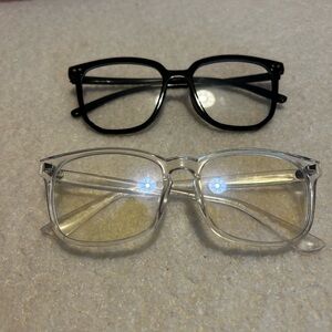 Blue light blockers and fashion glasses